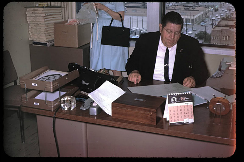 Houston TX 1963 - At Work