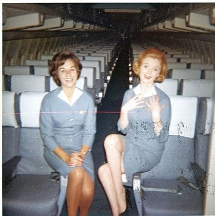 Pan Am stewardesses - At Work