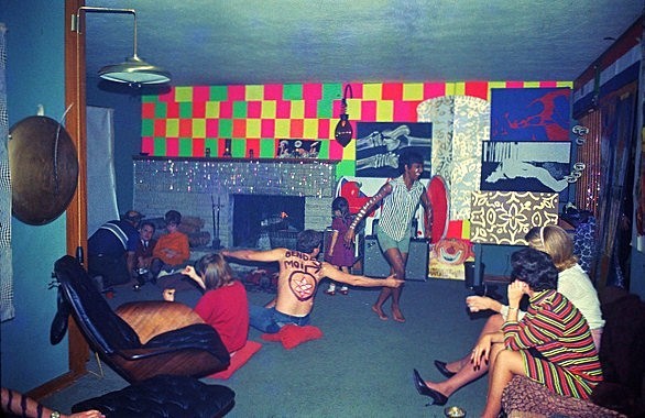 1967 psychedelic party - 60s counter-culture