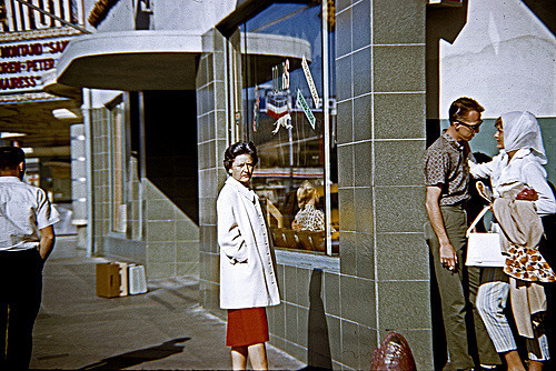 Greyhound Station 1961 - Out and About