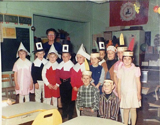 Thanksgiving 1965 - School Days