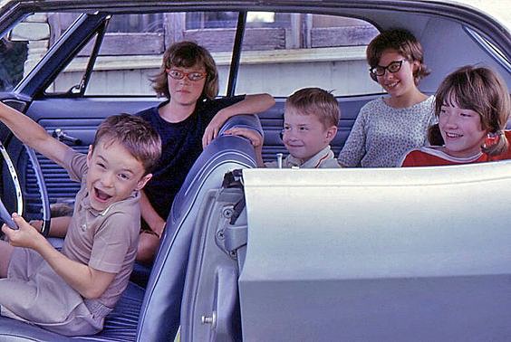 1960s kids - Out and About