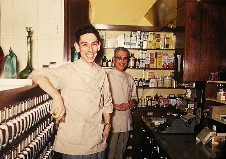 1960 pharmacy - At Work