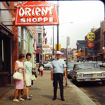 Chicago Chinatown 1967 - Out and About