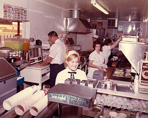 60s fast food workers - At Work