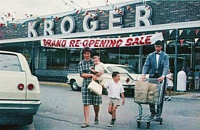 Cleveland OH Kroger 1966 - Out and About
