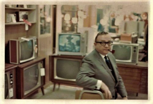 1960s TV store - At Work
