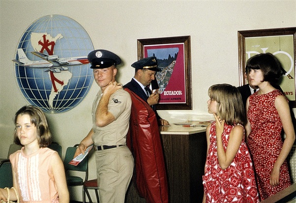 Dallas Airport in 1966 - On Vacation