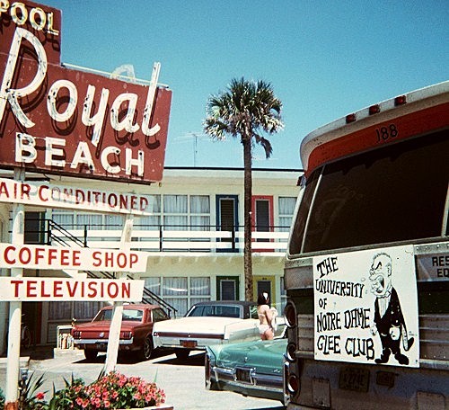 Daytona Beach motel 1966 - On Vacation