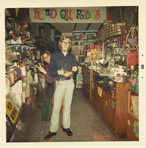 Head Shop in 1968 - 60s counter-culture