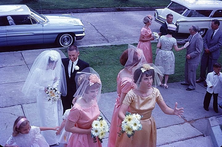 wedding party 1963 - Party