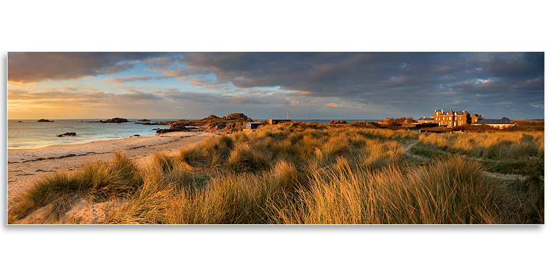 01095322 - Grandes Rocques Panorama - Guernsey Landscapes - Panoramic