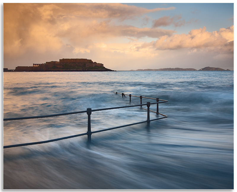 12130203 - Bathing Pools and Castle Cornet - Guernsey Landscapes - Gallery 1