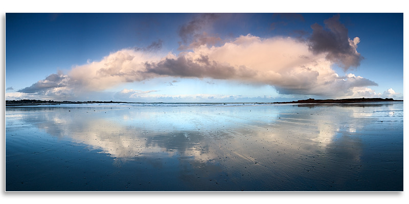 02143435 - Vazon Panorama - Guernsey Landscapes - Panoramic