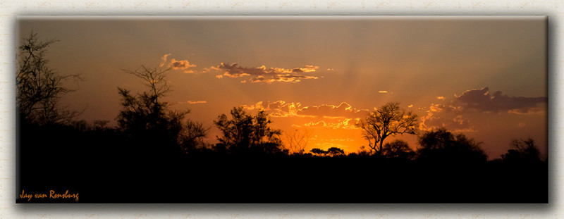 KNP Sunset - African Sunset