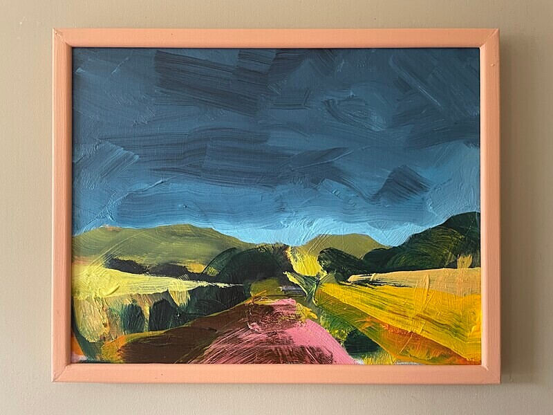 Pull the Wool, Pick the Beam - New Paintings For Sale