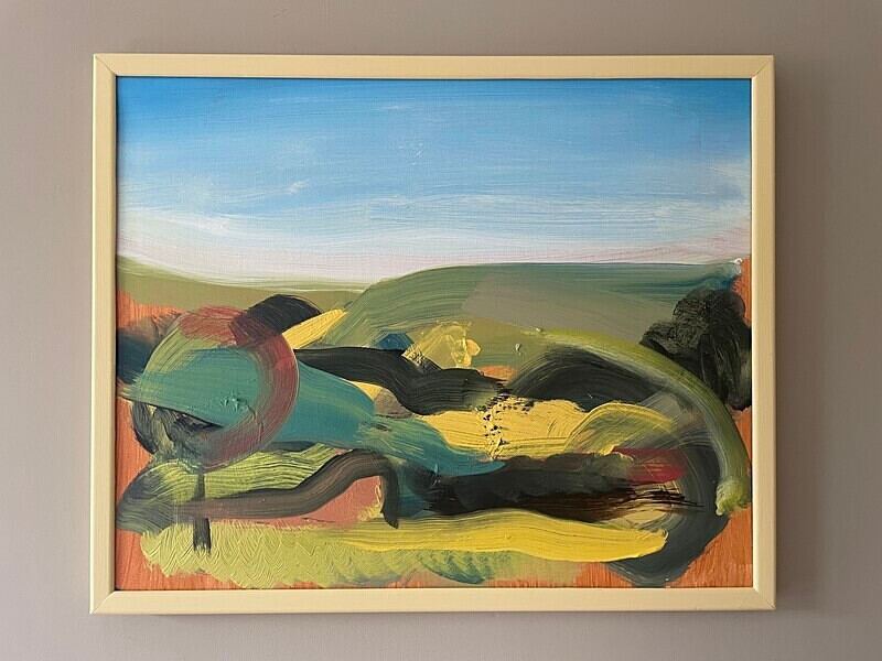 Flat Out in Top - Archive Paintings for Sale