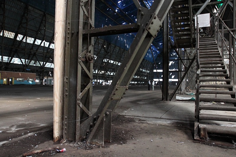 Inside Shed 1, Cardington - The Cardington Sheds