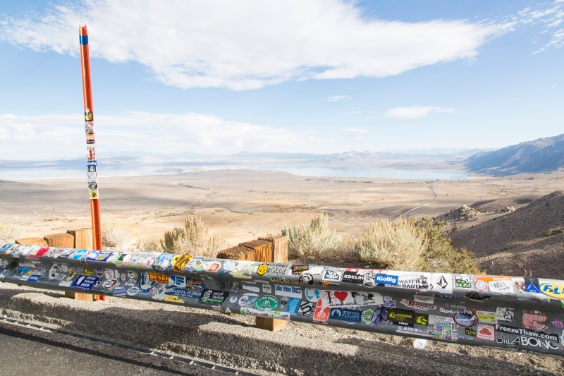 Looking towards Mono Lake, California - Way Out West