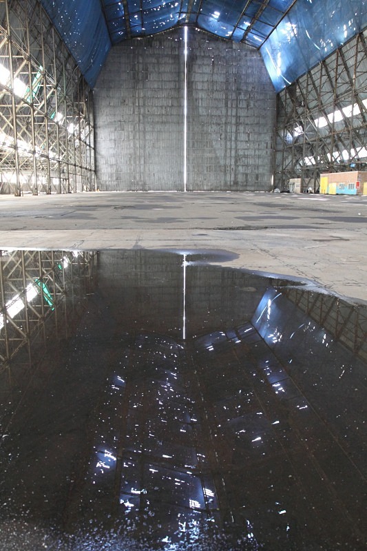 Inside Shed 1, Cardington - The Cardington Sheds