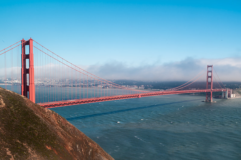GGB, long view - California