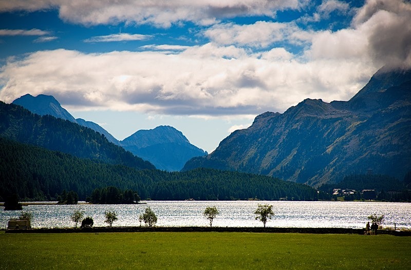 Sils lake - Switzerland