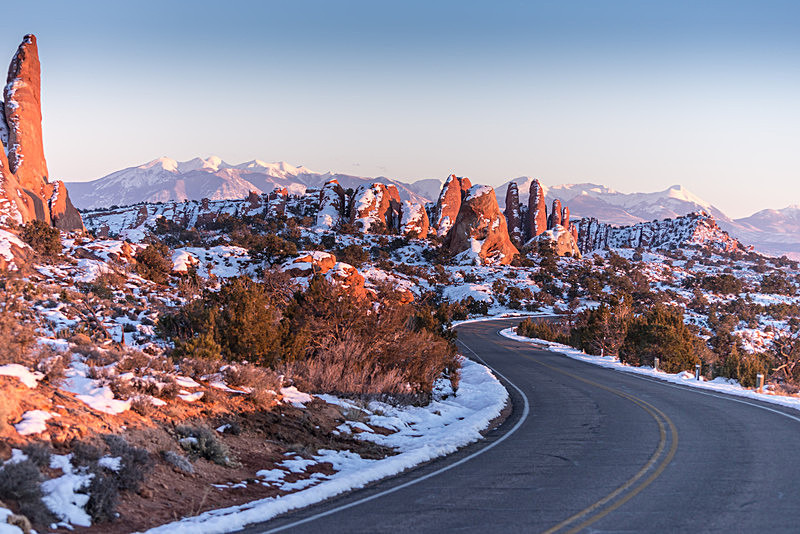 Arches NP sunset - National Parks