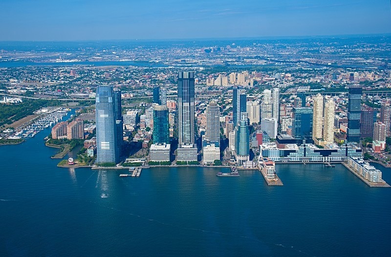 Hoboken aerial view - New York City