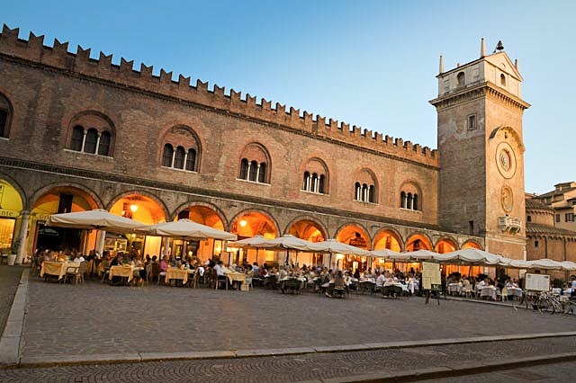 Mantova, Piazza Erbe - Italy
