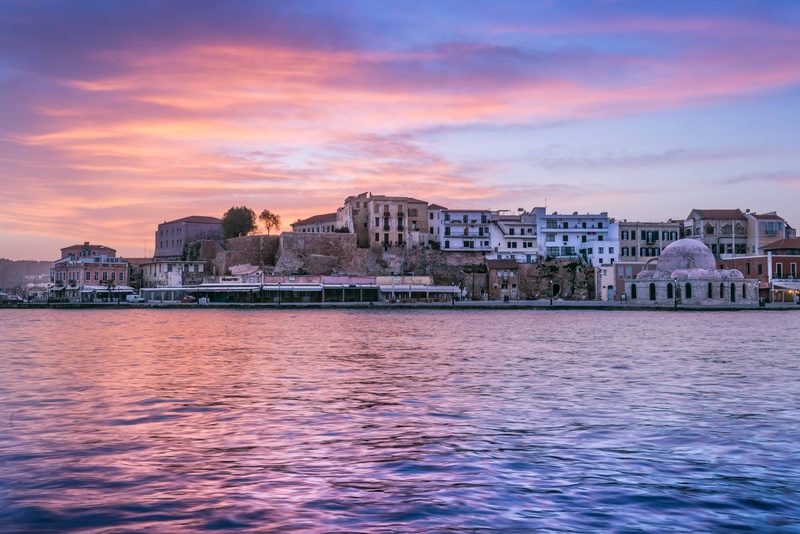 Xania sunset - Greece