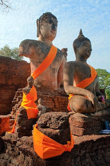 Buddhas in Sukkothai - Thailand