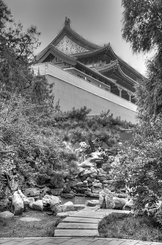 Beijing - View of forbidden city - China