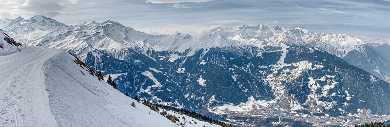 Verbier - winter view - Switzerland