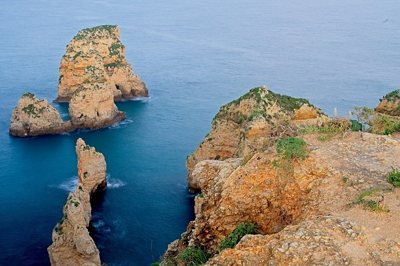Long exposure coastal Algarve - Portugal