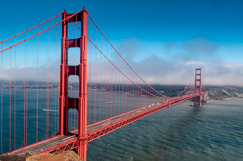 Golden Gate bridge, May 2013 - California