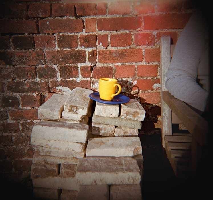 Yellow Mug, Blue Saucer - Others