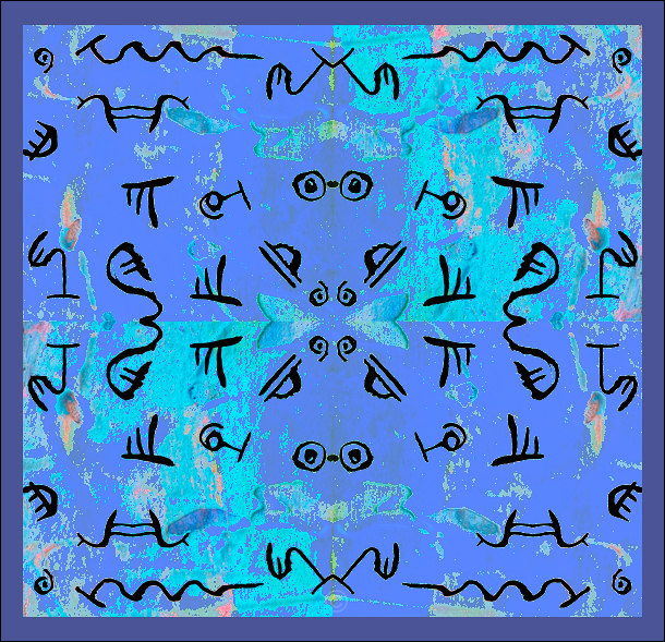 Petroglyphs - Cool Colors