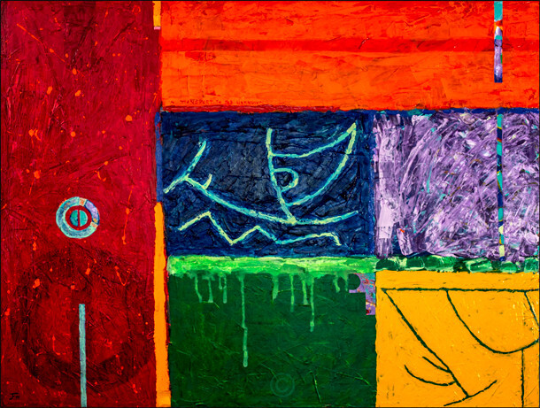 A mythical boat - transport to the unknown - NEW PAINTINGS