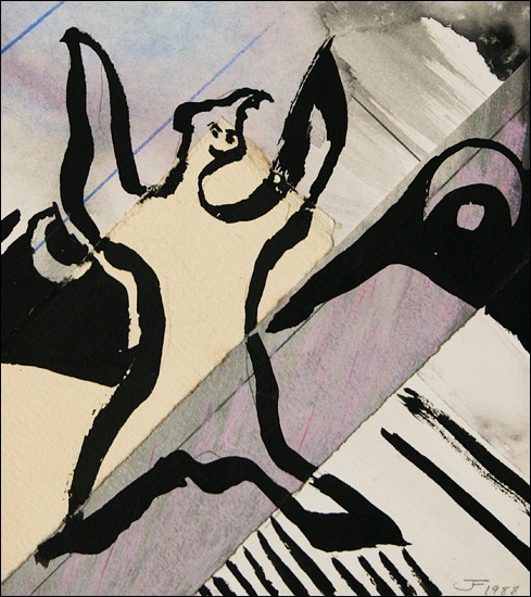 Anyone can dance in their soul - Collages