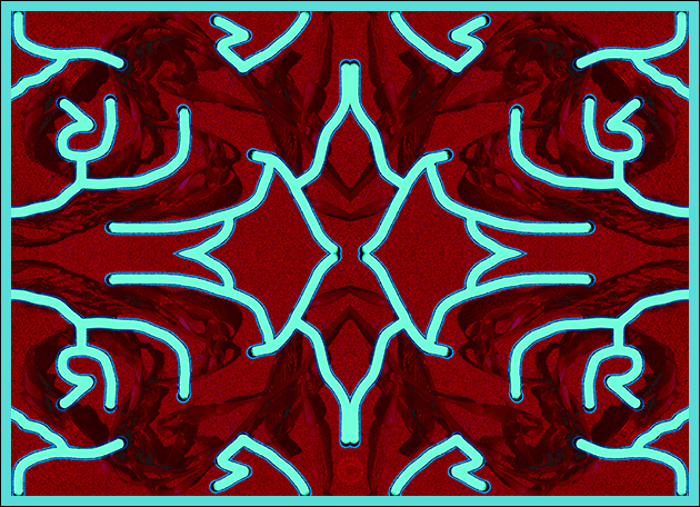 Red sand - Drawing on Surroundings