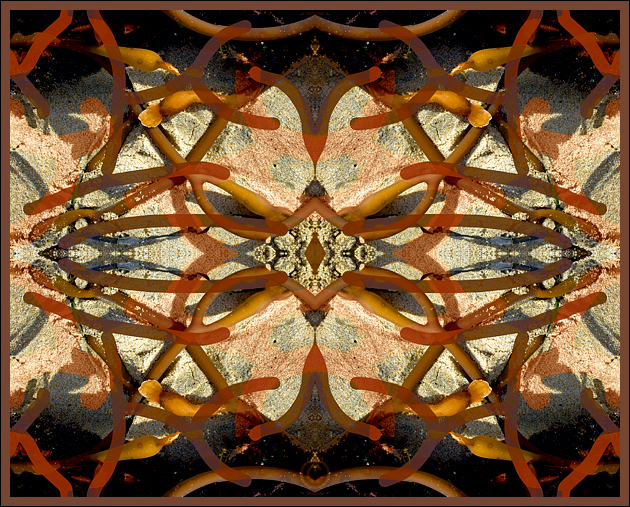 Bordered by shadows - Drawing on Surroundings