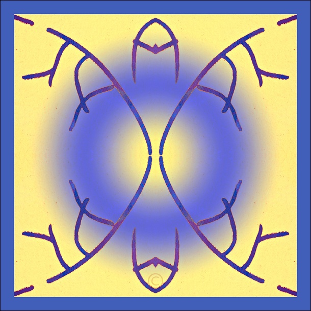 Naples yellow - Mandalas