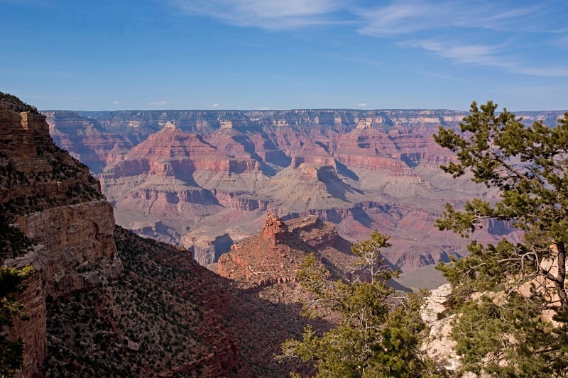 Grand Canyon Bright Angel Trail 12 x 18 - Out West