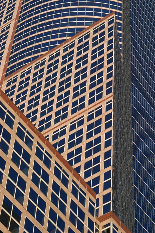 Minneapolis Angles 12 x 18 - Urban and the Unusual