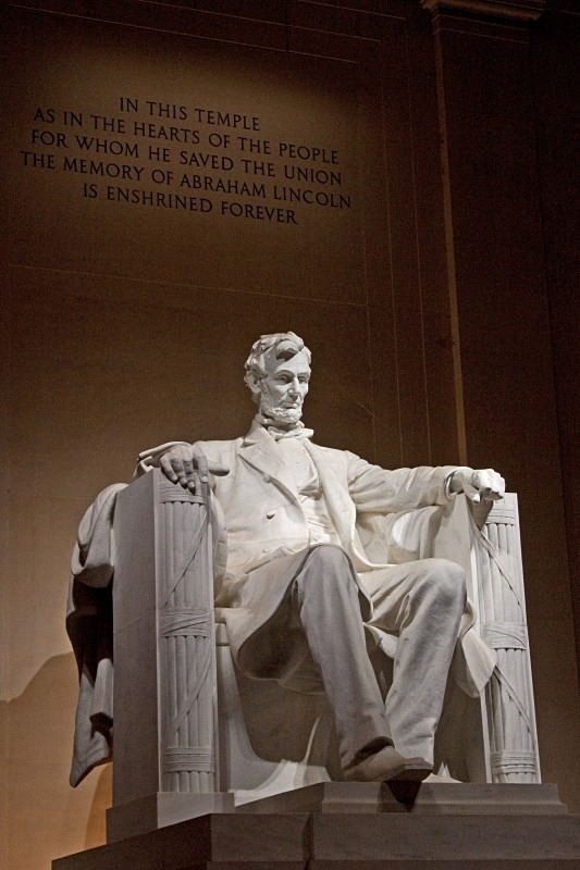 Lincoln Memorial 2 12 x 18 - Washington DC