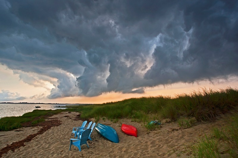 Angry Skies 12 x 18 - Nantucket