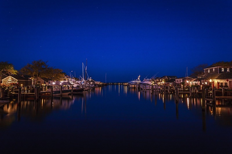Reflections in Blue 12 x 18 - Nantucket