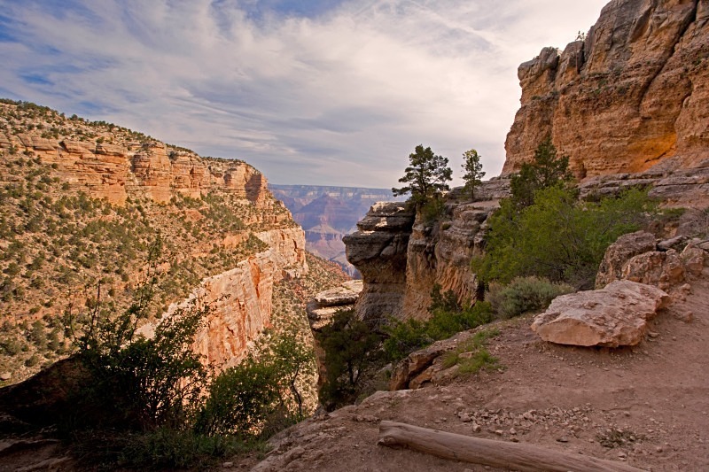 Grand Canyon Bright Angel Trail 2 12 x 18 - Out West