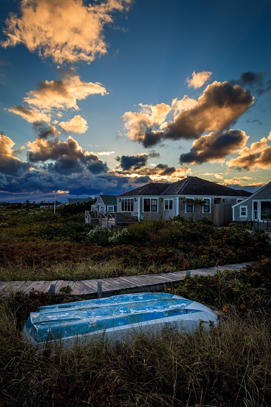 Chilly Madaket Morning - Nantucket