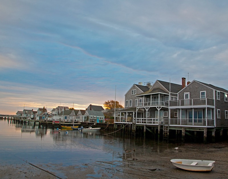 Easy Street First Light 14  x 11 - Nantucket